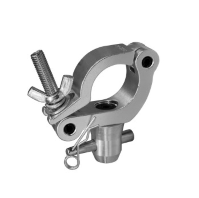 Garra para truss de 300kg para sujeción de iluminación en eventos