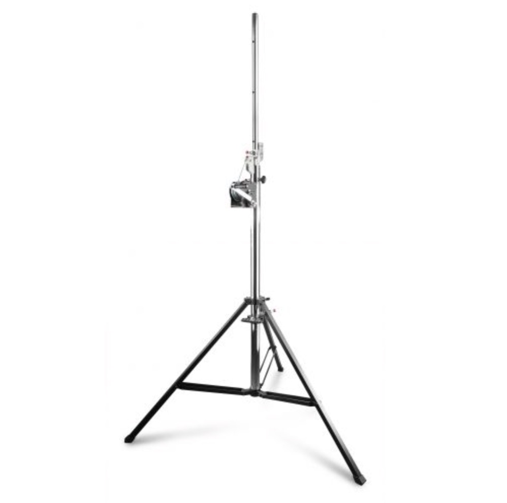 elevador de carga con carraca para truss e iluminacion con sistema de seguridad para eventos