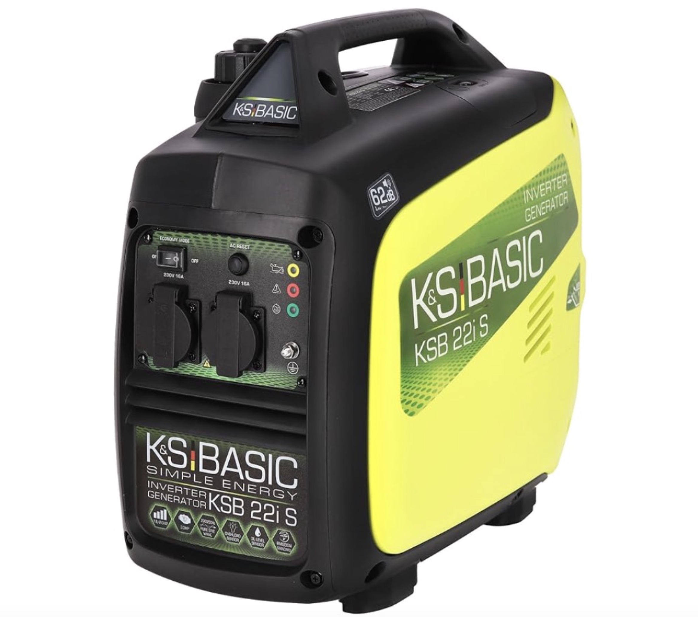 generador inverter 2000w portátil silencioso para eventos y equipos audiovisuales