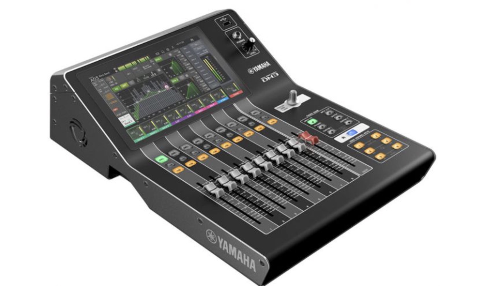 mesa digital yamaha dm3s para eventos sonido profesional mezcla digital compacta