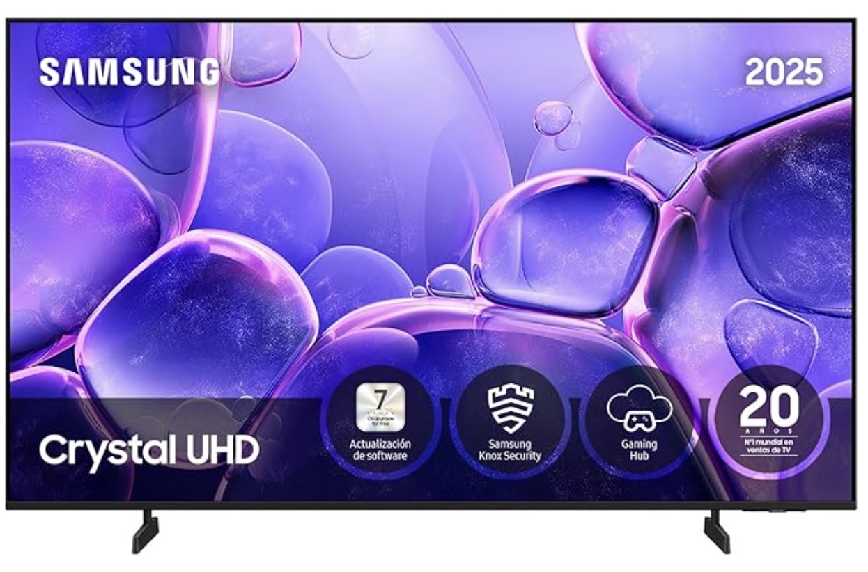 Televisión Samsung Crystal UHD 55 pulgadas para eventos en Bilbao
